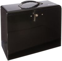 Master Lock 7148D File Box, 0.49 Cubic Feet, Black