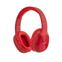Edifier W800BT Bluetooth Headphones - Over-The-Ear Wireless Headphone, 50 Hours Extended Playback, Lightweight - Red