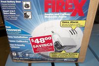 Kidde KN-COPE-I Hardwired Interconnectable 120-Volt Photoelectric Smoke and Carbon Monoxide Alarm with Battery Backup, 3-pack