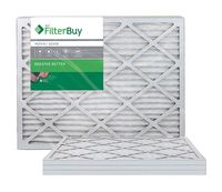 FilterBuy 20x25x1, Pleated HVAC AC Furnace Air Filter, MERV 8, AFB Silver, 4-Pack