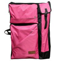 Artoop Water-Resistant Artist Portfolio Backpack Tote Bag for Art Storage and Traveling Size 26"x19" Pink Color