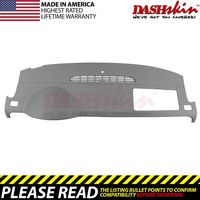 DashSkin Molded Dash Cover Compatible with 07-14 GM SUVs w/o Dash Speaker in Dark Titanium (USA Made)