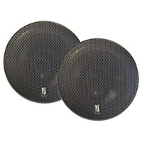 Brand New Polyplanar 6" Titanium Series 3-Way Marine Speakers - (Pair) Black
