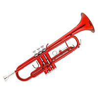 Kaizer TRP-1000RD Standard B Flat Bb Student Trumpet - Red