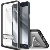 Galaxy Note 5 Case, OBLIQ [Naked Shield][Black] - with {NEW/Revised Version}Kickstand Thin Slim Fit TPU Bumper Hard Hybrid Shock Resist Protective Clear Case