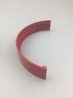 Asobilor Replacement Top Headband Pad Cushions Repair Parts for Beats Solo Wireless Over Ear Headphones(Red)