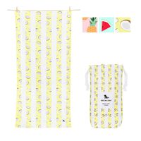 Fast Dry Beach Towels Compact - Cracked Coconut, Extra Large (200x90cm, 78x35) - Fast Drying Towel for Traveling, Beach Towel Set