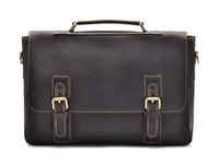 Hølssen Men's Leather Satchel Briefcase (Genuine) Vintage Crossbody 15" Laptop Bag