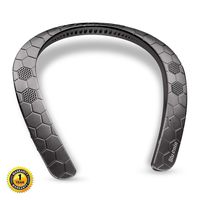 Wireless Wearable Speaker,Bluenin Bluetooth Neckband Speaker,Portable Personal Speaker Sport,Listen to Music, Watch TV Theater Quality 3D Sound, Handsfree Phone Calls (Black)