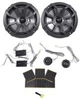 KICKER 43CSS674 6.75" 600 Watt Car Audio Component Speakers CSS67+Rockmat