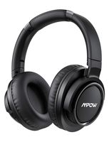 Mpow (Series II) Active Noise Cancelling Headphones, 50 Hours Playtime with Hi-Fi Deep Bass, ANC Over Ear Bluetooth Headphones with Mic, Foldable Wireless Headset for Travel Work TV Cell Phone/PC