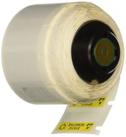 Brady PTLSL-17-473 Static Dissipative Polyester Tls2200 / Tls Pc Link Portable Printer Static Awareness Labels , Black On Yellow, Legend "Static Sensitive (Eia Std. 471 And Mil Std. 129J Symbols)" (500 Labels per Roll, 1 Roll per Package)