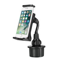TNP Cup Holder Phone Mount, Universal Car Cup Smartphone Cradle Clamp w/Flexible Neck for Apple iPhone Xs/Xs Max/X / 8+ / 8/7 / Samsung Galaxy Note 9 Note 8 S9+ S9 Huawei OnePlus Garmin GPS