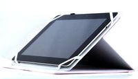MiTAB Pink Faux Leather Tablet Case with Rotational Feature Ideal Compatible with The Kobo Arc HD 10