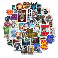 Movie Harry Laptop Stickers Cool - 50 Pcs Vinyl Decals Water Bottle Phone Case Notebook Guitar Skateboard Travel Teen Adults Waterproof Unique