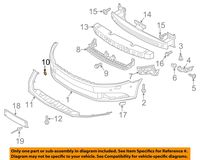 VOLKSWAGEN 3C8807241AGRU GENUINE OEM TOW EYE CAP