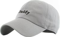 KBSV-082 LGY Daddy Dad Hat Baseball Cap Polo Style Adjustable