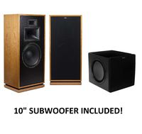 Klipsch Forte III Heritage Series Speakers (Cherry) with Klipsch SW-311 Subwoofer Package