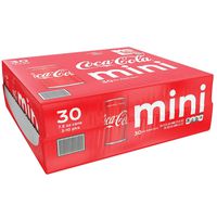 Coca-Cola Mini Cans (7.5 Oz., 30 Pk.)Vevo
