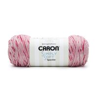 CARON 29496161016 Simply Soft Speckle Yarn, Lipstick