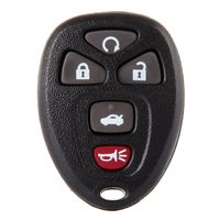 ECCPP Replacement fit for Uncut Keyless Entry Remote Control Car Key Fob Shell Case Buick LaCrosse/Chevrolet Cobalt Malibu/Pontiac G5 G6 Grand Prix KOBGT04A (Pack of 1)