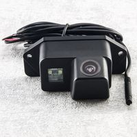 Misayaee Rear View Back Up Reverse Parking Camera in License Plate Lighting Night Version (NTSC) for Lancer-ex/Lancer/Lancer Evo/Evolution Fortis iO GT/Galant Fortis 2007-2014