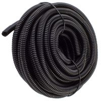 Xscorpion 5 FT 1/8" 3mm Black Split Loom Conduit Polyethylene Tubing
