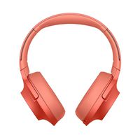 Sony WH-H900N h.Ear Series Wireless Over-Ear Noise Cancelling High Resolution Headphones (International Version/Seller Warranty) (Red)