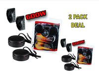 2 PACK DEAL Audiopipe 600w High Frequency Car Truck Boat Stereo Tweeters Built-in Crossover