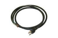 Interpower 70404000183 North American Power Cord, NEMA 5-15 Plug Type, Black Plug Color, Black Cable Color, 15A Amperage, 125VAC Voltage, 1.8m Length