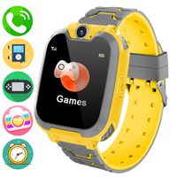 Kids Music Smart Watch Phone for Student, Smartwatch [SD Card Included] 1.54 inch Touch Screen Watches 2 way Calls with Alarm Clock Camrea Game Calculator for 3-12 Years Old Boys Girls Birthday Gift