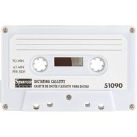 Sparco Dictation Cassette, Standard, 90 Minute (SPR51090)