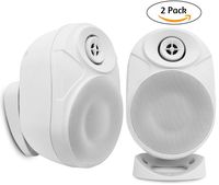 Pure Acoustics Active HI-FI Outdoor Bluetooth Speakers - Plug and Play | Active Amplified - No Amp Needed, No Complicated Wiring!