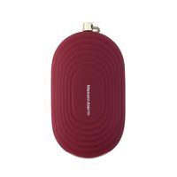 MaxxmAlarm/iMaxAlarm SOS Alert Portable Personal Security Alarm Panic Button + Led Light - 130dB Alarm - Safety & Security Emergency Device (Matte Ruby)