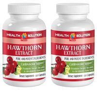Cayenne Extract Weight Loss - Hawthorn Extract - Boost Overall Well-Being (2 Bottles)