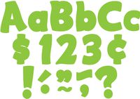 Teacher Created Resources Lime Fantastic 4" Letters Combo Pack (5820)