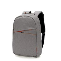 KINGSLONG Slim Laptop Backpack Women Men 15.6 Inch Work Compus College Grey
