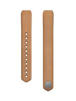 Fitbit Alta Accessory Band, Leather, Camel, Small