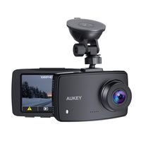 AUKEY Dash Cam 1080P FHD Car Camera Supercapacitor 170° Wide-Angle Dash Camera for Cars 2.7 Inch LCD Screen, WDR, G-Sensor, Loop Recording, Motion Detection, Support 128GB MAX