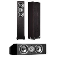 Polk Audio TSi300 FloorStanding Speakers (Pair) Plus A Polk Audio CS10 Center Channel Speaker