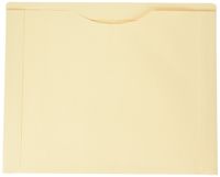 Pendaflex File Jackets With 1-Inch Expansion, Letter Size, Manila, 50 per Box (12100)