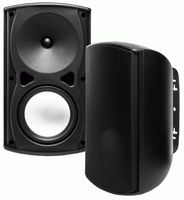 OSD Audio 6.5" 120W Architectural Patio Speaker Pair - Outdoor/Weather Resistant, Black - AP670