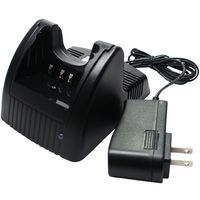 Upstart Battery Replacement for Kenwood TK-3101 Charger - Compatible with Kenwood KNB-14 KNB-15 Two-Way Radio Chargers (100-240V)