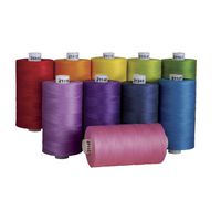 Connecting Threads 100% Cotton Thread Sets - 1200 Yard Spools (Over The Rainbow)