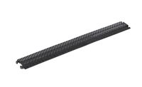 Vestil MRHR-39 Black Molded Rubber Cable Guard, 2200 lbs Capacity, 39" Length, 5" Width, 3/4" Height