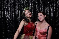 TRLYC 20Ftx10Ft Black Shimmer Ceremony Background Sequin Photography Backdrop for Wedding