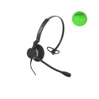 Jabra Biz 2300 Single Speaker Wired Headset Bundle with Renewed Headsets Stress Ball (Renewed)