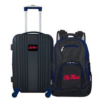 NCAA Mississippi Ole Miss Rebels 2-Piece Luggage Set