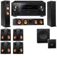Klipsch RP-250F Tower Speakers-RP-440C-SW-112 - 7.1-Pioneer Elite SC-85