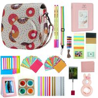 Anter 17 in 1 Instax Mini 9 Accessories fit to Fujifilm Instax Instant Film Camera - Sweet Bread